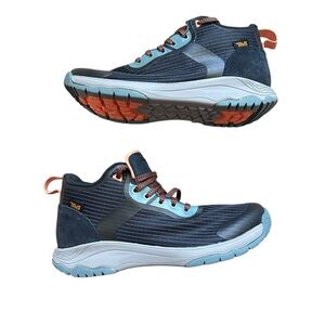 Teva Women's Blue and Orange Shoes